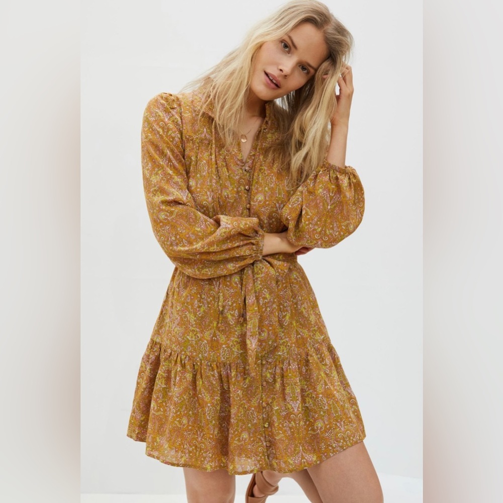 Calanthe Mini Shirtdress